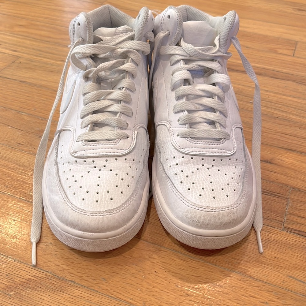 White Nike High Top Sneakers